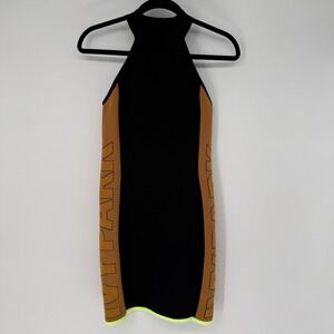 ADIDAS X IVY PARK KNIT LOGO MINI DRESS NO SIZE TAG BEYONCE BODYCON STRETCH